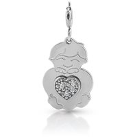 Charm Nomination Donna Symphony in Acciaio Zirconia 026222/012